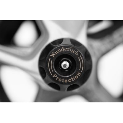 Padací protektory Wunderlich do osy předního kola R1250GS/A 2018+, R1200GS/A LC 2013-2018