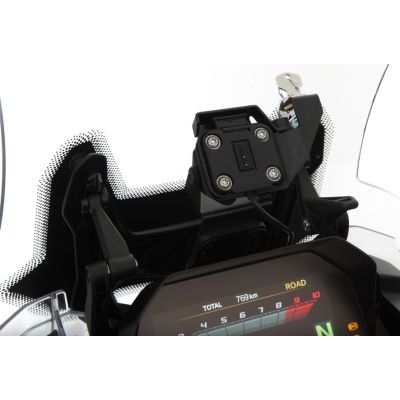 Zamykatelný držák Wunderlich pro Garmin Zumo XT/XT2