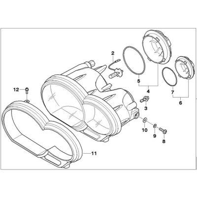 Světlomet přední BMW F800GS/A, F700GS, F650GS 2008-2012