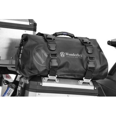 Voděodolný válec 40L Wunderlich s popruhy na boční kufry, černý