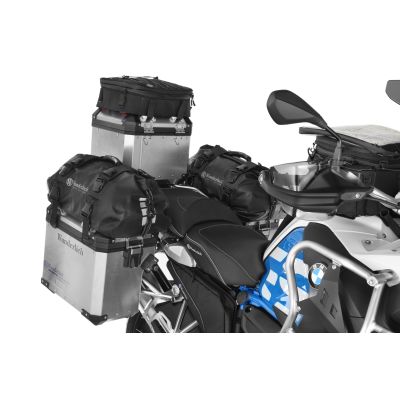 Voděodolný válec 40L Wunderlich s popruhy na boční kufry, černý