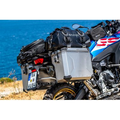 Voděodolný válec 40L Wunderlich s popruhy na boční kufry, černý