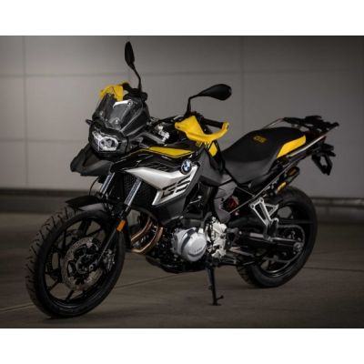 Sedlo pro BMW F850GS/A, F750GS, černo-žluté 40 Years
