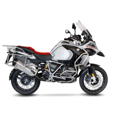 Výfuk Leo Vince pro R1250GS/A LC 2018+, R1200GS/A LC 2013-2018, stříbrný