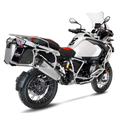 Výfuk Leo Vince pro R1250GS/A LC 2018+, R1200GS/A LC 2013-2018, stříbrný