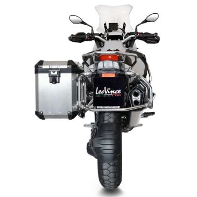 Výfuk Leo Vince pro R1250GS/A LC 2018+, R1200GS/A LC 2013-2018, stříbrný