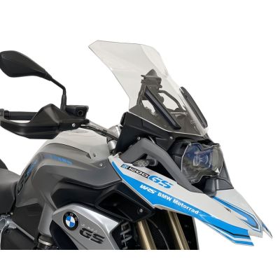 Sportovní plexi WRS 43cm pro BMW R1250GS/A, R1200GS/A LC 2013-2018, čiré