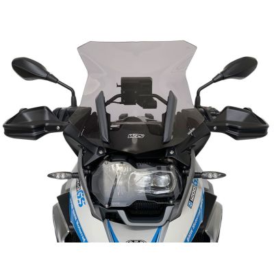 Sportovní plexi WRS 43cm pro BMW R1250GS/A, R1200GS/A LC 2013-2018, lehce kouřové