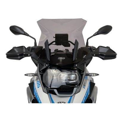 Sportovní plexi WRS 43cm pro BMW R1250GS/A, R1200GS/A LC 2013-2018, tmavě kouřové