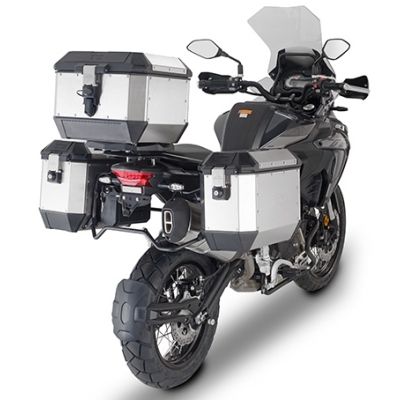 Hliníkový topcase Kappa 44l (model 2023), stříbrný