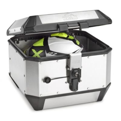 Hliníkový topcase Kappa 44l (model 2023), stříbrný