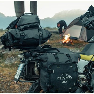 Taška Givi místo topcasu na plotnu 40L, černá