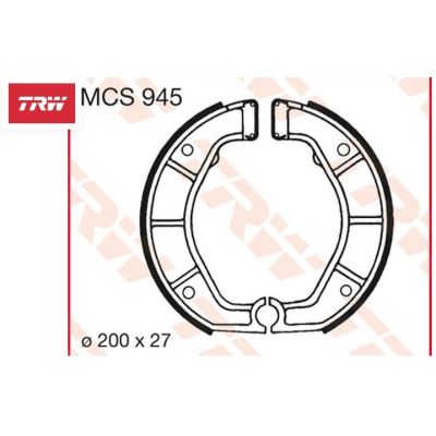 Zadní brzdové pakny TRW Lucas MCS945 pro BMW R100GS, R80GS, R65GS