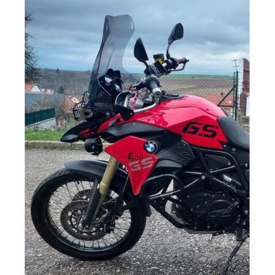 Cestovní plexi Ermax 45cm pro BMW F800GS, F650GS 2008+, lehce kouřové