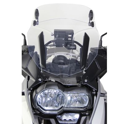 Plexi MRA Multi X-Creen 43cm s deflektorem pro BMW R1250GS/A, R1200GS/A LC 2013-2018, čiré