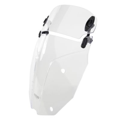 Plexi MRA Multi X-Creen 43cm s deflektorem pro BMW R1250GS/A, R1200GS/A LC 2013-2018, čiré