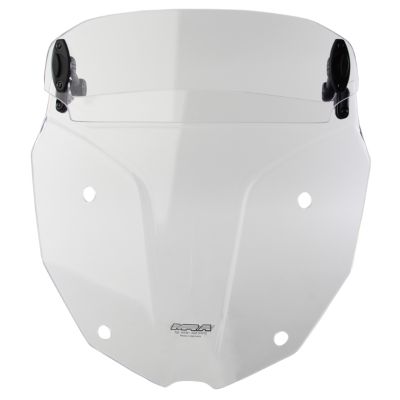 Plexi MRA Multi X-Creen 43cm s deflektorem pro BMW R1250GS/A, R1200GS/A LC 2013-2018, čiré