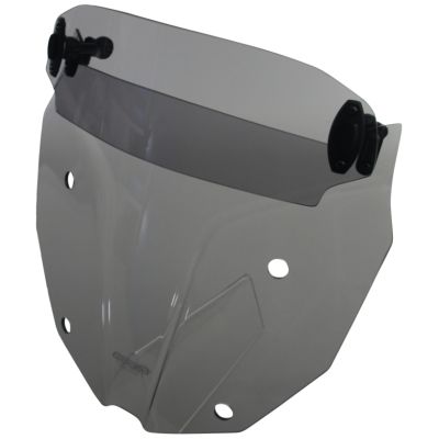 Plexi MRA Multi X-Creen 43cm s deflektorem pro BMW R1250GS/A, R1200GS/A LC 2013-2018, lehce kouřové