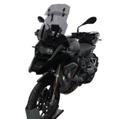 Plexi MRA Vario X-Creen 54cm s deflektorem pro BMW R1250GS/A, R1200GS/A LC 2013-2018, lehce kouřové