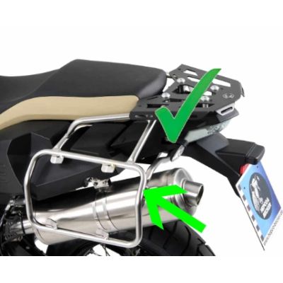 Originální hliníkové boční kufry pro BMW F800GS Adventure