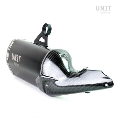 Výfuk Unit Garage pro R1250GS/A, R1200GS/A LC 2013-2018, černý