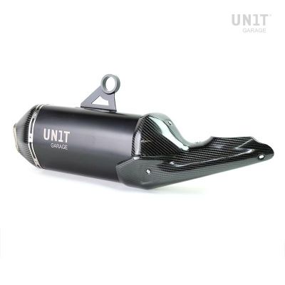 Výfuk Unit Garage pro R1250GS/A, R1200GS/A LC 2013-2018, černý