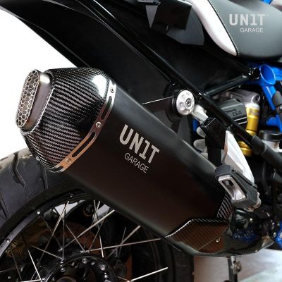 Výfuk Unit Garage pro R1250GS/A, R1200GS/A LC 2013-2018, černý