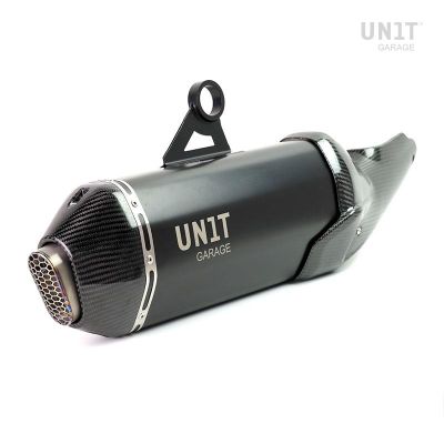 Výfuk Unit Garage pro R1250GS/A, R1200GS/A LC 2013-2018, černý