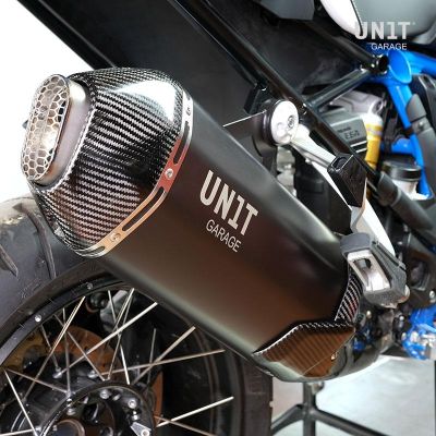 Výfuk Unit Garage pro R1250GS/A, R1200GS/A LC 2013-2018, černý