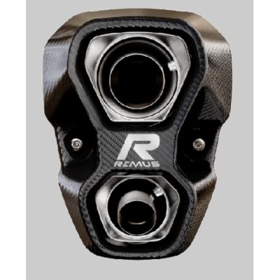 Výfuk Remus 8 2.0 pro R1250GS/A LC 2018+, R1200GS/A LC 2013-2018, černý