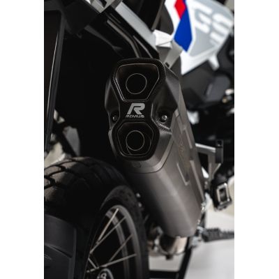 Výfuk Remus 8 2.0 pro R1250GS/A LC 2018+, R1200GS/A LC 2013-2018, černý