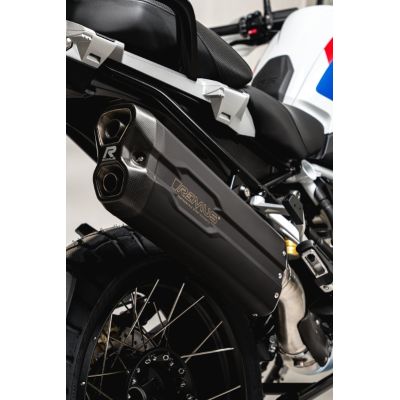 Výfuk Remus 8 2.0 pro R1250GS/A LC 2018+, R1200GS/A LC 2013-2018, černý