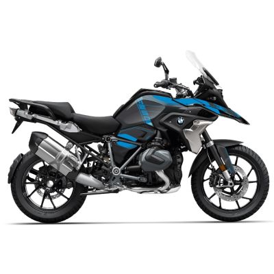 Designové ochranné polepy 40 Years GS pro BMW R1250GS 2018+, R1200GS LC 2017-2018, modré