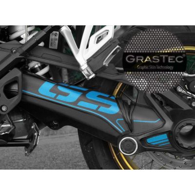 Designové ochranné polepy 40 Years GS pro BMW R1250GS 2018+, R1200GS LC 2017-2018, modré