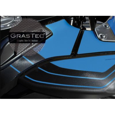 Designové ochranné polepy 40 Years GS pro BMW R1250GS Adventure 2018+, R1200GS Adventure LC 2014-2018, modré