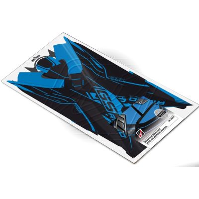 Designové ochranné polepy 40 Years GS pro BMW R1250GS Adventure 2018+, R1200GS Adventure LC 2014-2018, modré