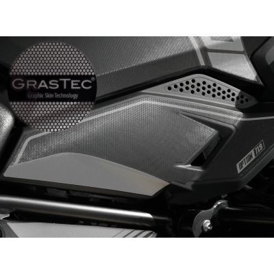 Designové ochranné polepy 40 Years GS pro BMW R1250GS 2018+, R1200GS LC 2017-2018, šedé