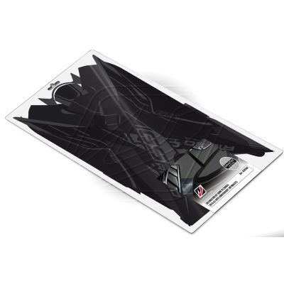 Designové ochranné polepy 40 Years GS pro BMW R1250GS Adventure 2018+, R1200GS Adventure LC 2014-2018, šedé