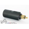 Reduction from a small BMW socket to a large car "cigarette" socket.
Suitable for all devices powered from a car socket - compressor, chargers, etc.

length 8cm
diameter 3cm
