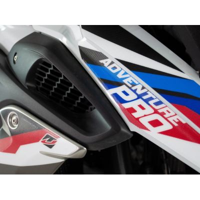 Designové ochranné polepy 40 Years GS pro BMW R1250GS 2018+, R1200GS LC 2017-2018, trikolora HP