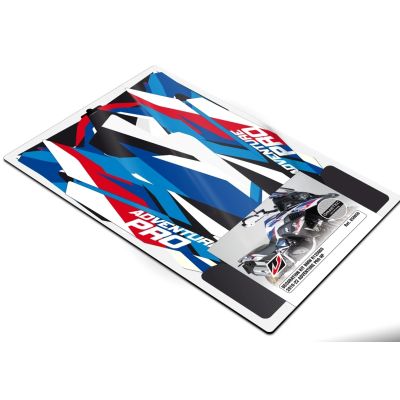 Designové ochranné polepy 40 Years GS pro BMW R1250GS 2018+, R1200GS LC 2017-2018, trikolora HP