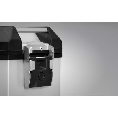 Sada bočních hliníkových kufrů SW-Motech Trax Adventure 2x 37L, stříbrné