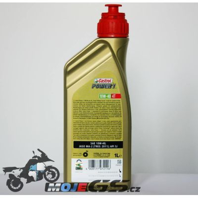 Motorový olej Castrol POWER 1 GPS 4T 10W-40 1L