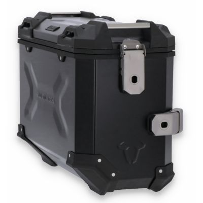 Sada bočních hliníkových kufrů SW-Motech Trax Adventure 2x 37L, černé