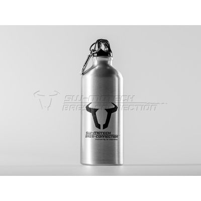 Hliníková láhev 0,6 litru včetně držáku na kufr