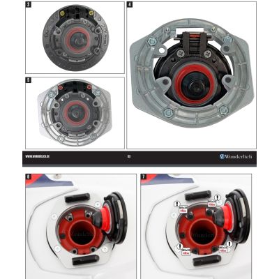 Podkova na nádrž R1200GS/A 2008-2013 pro tankvaky Wunderlich Click Bag