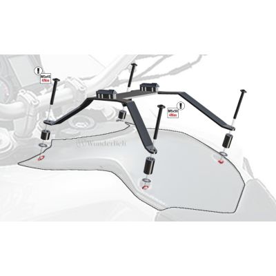 Podkova na nádrž F800GS/A, F700GS, F650GS 2008+ pro tankvaky Wunderlich Click Bag