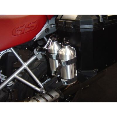 Hliníková láhev 0,6 litru včetně držáku na kufr