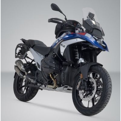 3x ALU kufry SW-Motech Trax Adventure + tašky + nosiče pro R1300GS 2023+, černé