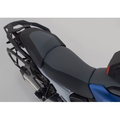 3x ALU kufry SW-Motech Trax Adventure + tašky + nosiče pro R1300GS 2023+, stříbrné